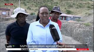 SAPS and SANDF in operation against illegal mining in Limpopo