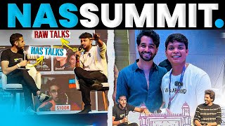 NAS SUMMIT MUMBAI || VLOG #1 || TELUGU || @NasDaily