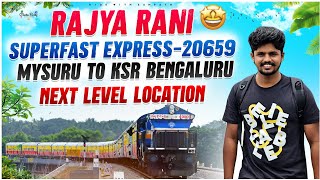 Rajya Rani Superfast Express - 20659 | Mysuru To KSR Bengaluru | AC Car Chair Train Journey