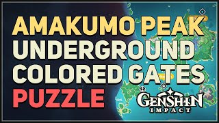Amakumo Peak Underground Gate Door Mechanism Puzzle Genshin Impact