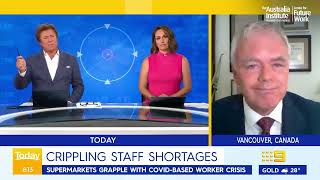 Government Mistakes Laid Bare as Omicron Surge Cripples Workforce | Jim Stanford on the Today Show