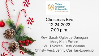 VUU Live Christmas Eve Worship 2023 - 7 PM