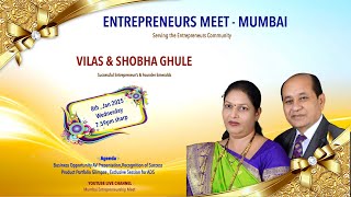 Professional Dignitaries -  VILAS \u0026 SHOBHA GHULE ( Global Entrepreneur )