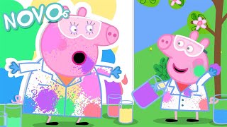 Peppa Pig Português Brasil 🌈 Festa de Cores 🎨 NOVO Contos da Peppa Pig