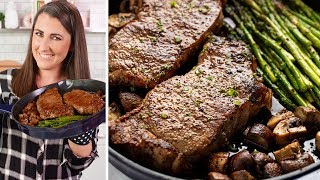 How to Make a Skillet Steak Dinner