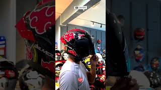 Helm BILMOLA AD Jet Naruto Akatsuki #automobile #smartphone #helmet #shortsviral #shortvideo #shorts