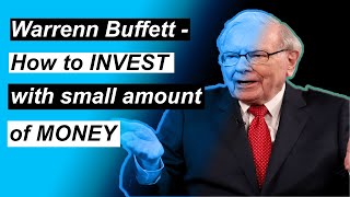 How to Invest with small amount of money by Warren Buffett and Charlie Munger