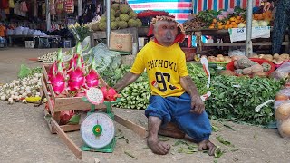 ABU rickshaw harvests dragon fruit for sale to buy clothes for mom