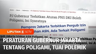 Peraturan Gubernur Nomor 2/2025: ASN Boleh Poligami, Ini Syaratnya! | Liputan 6