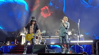 Guns N' Roses in Madrid, 9 June 2023. Sweet child o' mine