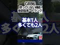 gr86納車から使っていない機能【後部座席 トランク】 shorts gr86 brz