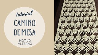 CAMINO DE MESA a crochet. Tutorial paso a paso. Decoración a ganchillo. Apto para principiantes.