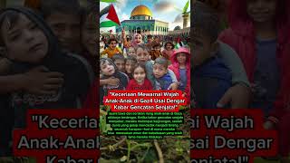 Gencatan senjata | keceriaan mewarnai anak anak gaza palestine #shorts