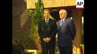 NORTHERN IRELAND: BLAIR TRIES TO SAVE GOOD FRIDAY AGREEMENT