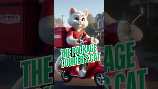 THE PACKAGE COURIERS CAT #cat #catshorts #catvideos #courier