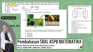 Pembahasan Soal ASPD DIY ASPD JOGJA Matematika | Persiapan ASPD | Belajar bersama Bimbel Cahaya.