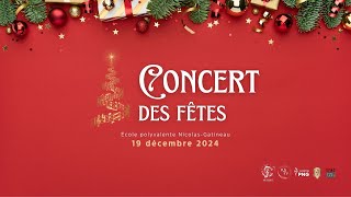 Concert des fêtes 2024 (19 décembre 2024)