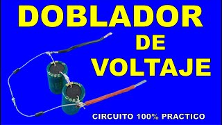 circuito doblador de voltaje