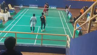 Zunnain javed \u0026 Muqeet Tahir VS Hashir \u0026 Murad ali Badminton Match Game