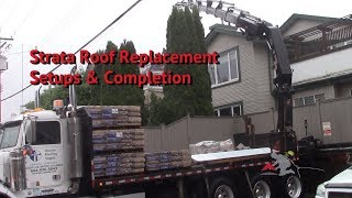 Setups and Completion of a Strata Roof