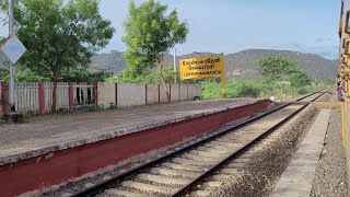 Beautiful crossing of 06029 Metupalayam to Tirunelveli Express @Cheranmahadevi #trains #tenkasi