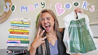 huge book haul & bookstore vlog