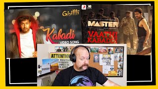 Kabadi Kabadi (Gilli) and Vaathi Kabadi (Master) REACTIONS | 2 IN 1