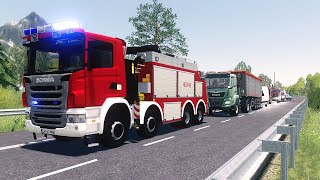 FS 19 Wypadek na autostradzie | JRG Skantisowice