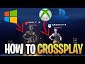 How To CROSSPLAY Fortnite With XBOX ONE, PC and PS4?! (EASY STEP BY STEP CROSS PLATFORM TUTORIAL)