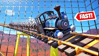 Never Underestimate the Train Coaster! (Planet Coaster The Cube)