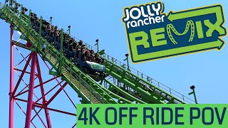 Jolly Rancher Remix **NEW FOR 2022** (4K OFF Ride POV)- Hersheypark, Hershey, PA