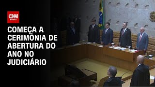 Começa a cerimônia de abertura do ano no Judiciário | BASTIDORES CNN