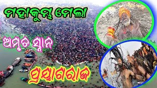 Mahakumbh mele Prayagrag 2025 // ପ୍ରୟାଗରାଜ ମହାକୁମ୍ଭ ମେଲା ଅମୃତ ସ୍ନାନ  Subash bhoi vlogs // ପ୍ରୟାଗରାଜ