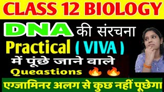 DNA Viva Questions Class 12 | DNA मौखिक प्रश्न | 12th Biology Viva Questions 2025