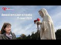 Medjugorje, Annual Message of June 25th, 2024  through Ivanka