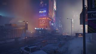 Time Square Scene 3 - (The Division) - [Ambient Video] 4K
