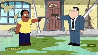 American Dad - Stan Smith, Peter Griffin, Cleveland Brown Crossover HD   American Dad #short