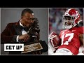 DeVonta Smith vs. Jaylen Waddle: Which Alabama WR is the better NFL prospect? | Get Up