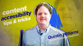 Content Accessibility Tip - Alternative (Alt) Text