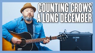 Counting Crows Long December Guitar Lesson + Tutorial