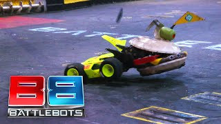 Mini Bot Gets Absolutely Obliterated! | Hypershock vs Battle Royale | BattleBots