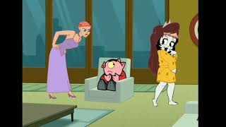 Drawn together - Toot with Clara's hair