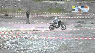 Juha Salminen at swedish championship race