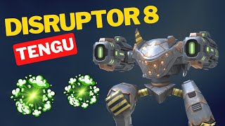 Tengu with Disruptor 8 | Mech Arena