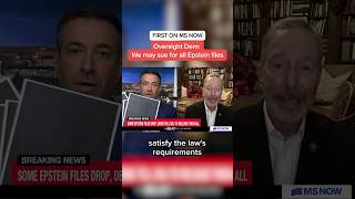 Oversight Dem: We may sue for all Epstein files