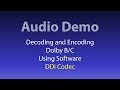 DDi Codec Software Dolby-B/C Demo (Vocal)