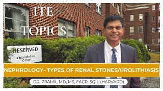 Nephrology ITE Topic - Types of renal stones/Urolithiasis