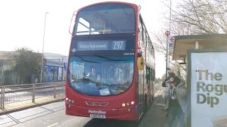 Metroline - Gemini 2 - VW1279 - LK12AALO - on Chiltren Railway - at West Ruislip Stn - 05/02/2025