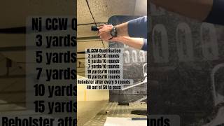 Nj CCW Qualification #concealcarry #gunsafety #nj #alwaysready