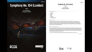 Symphony No. 104 (London), arr. Jim Palmer – Score \u0026 Sound